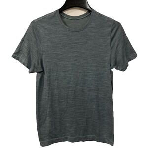 Lululemon Metal Vent Shirt SMALL‎ Blue Outdoors Athleisure Yoga Performance Mens